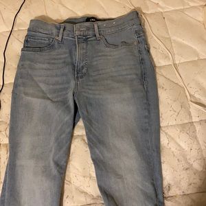 Express jeans, light washed, size 6R(regular).